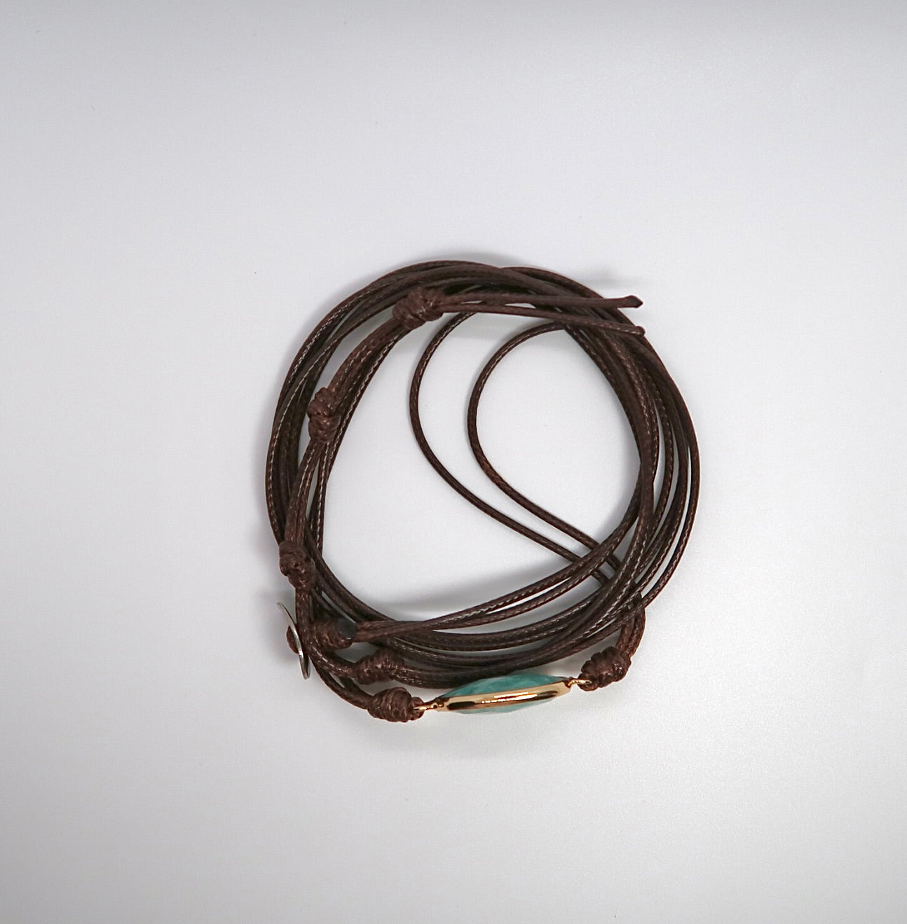 Natural Sparkling Stone Ethnic Bracelet - Artisan Handcrafted - DXbracelet