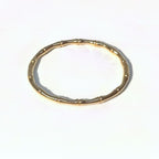 Bamboo Open Bracelet - Titanium Steel Simple Plain Ring Bracelet - DXbracelet