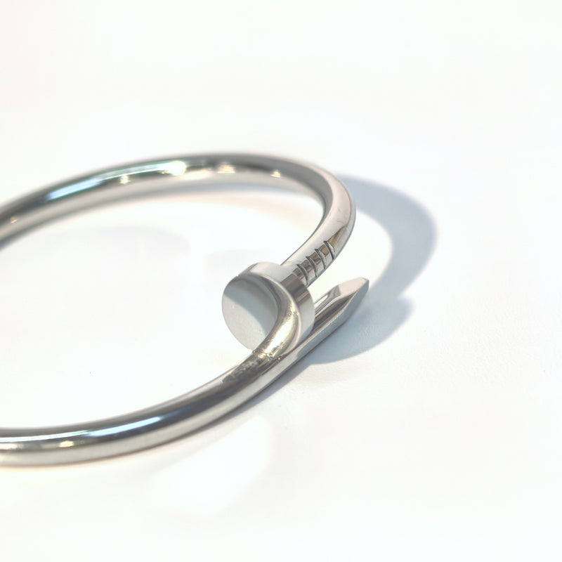 Women's Studded Titanium Steel Bracelet - Timeless Hinged Design - DXbracelet