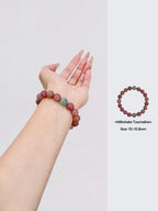 Pulseira Jade Turmalina Milkshake Natural