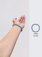 Bracelet en pierre d'ange naturelle