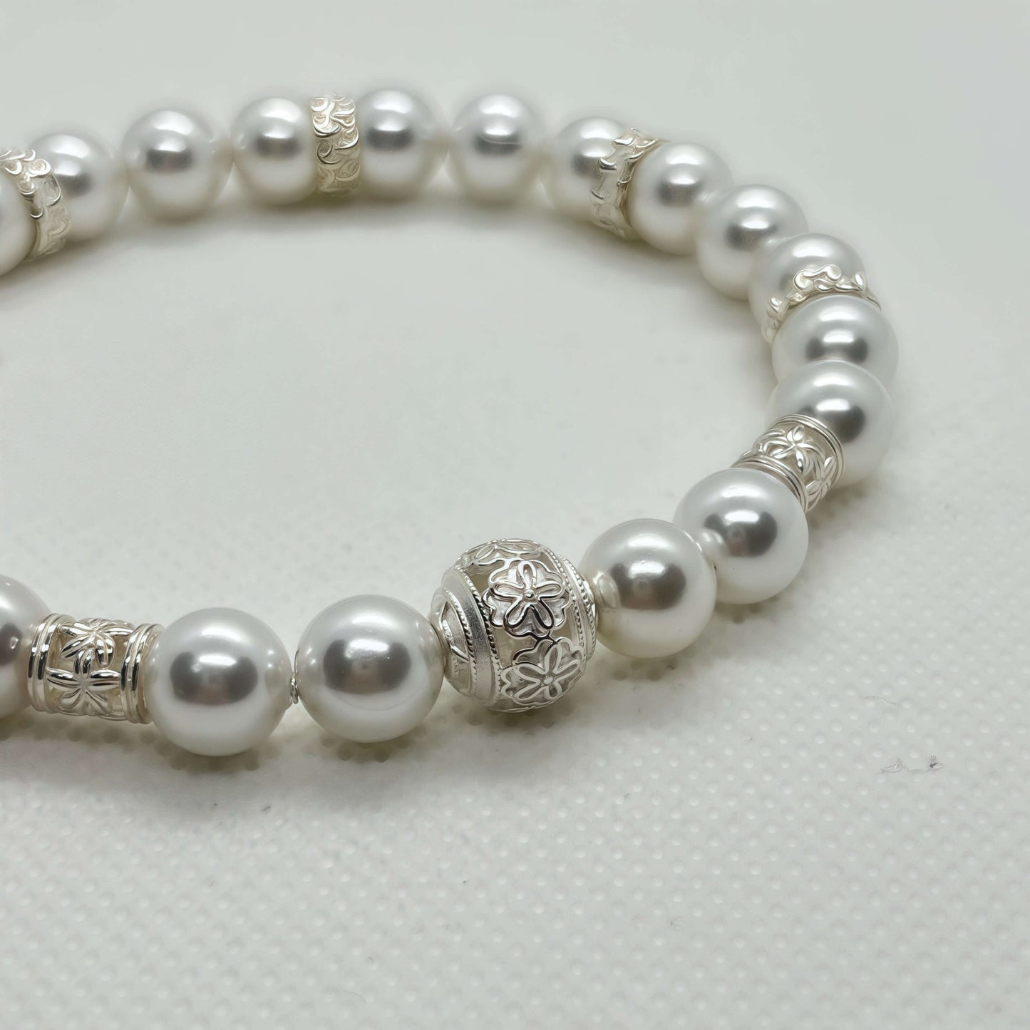 Freshwater Pearl Sterling Silver Bracelet